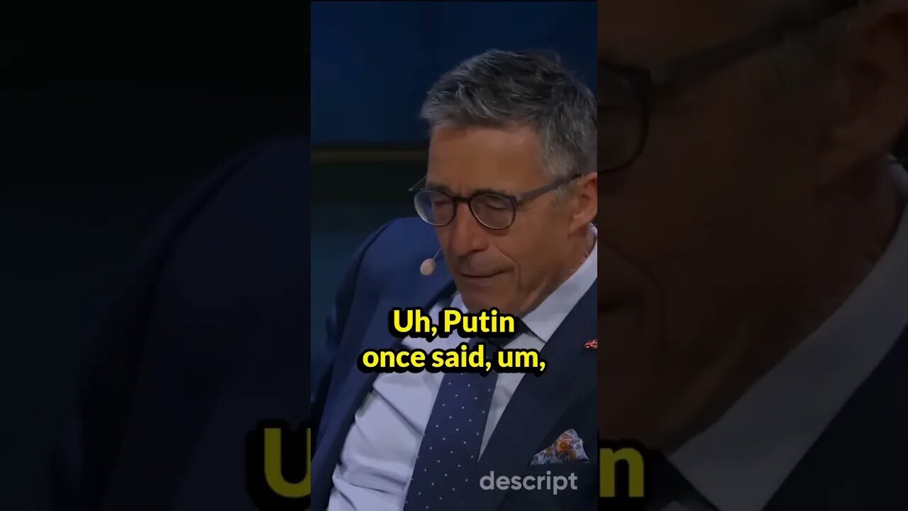 He ADMITS Putin🇷🇺 Is Right!