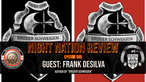 NNR ֍ EPISODE 995 ֍ GUEST: FRANK DESILVA: AUTHOR OF "BRUDER SCHWEIGEN"