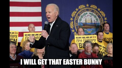 Easter Bunny Biden Says He Has Never Benefited From Trickledown Economics