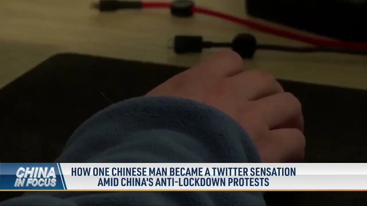 A 30-year-old Chinese man, through his #Twitter account, became one of the most