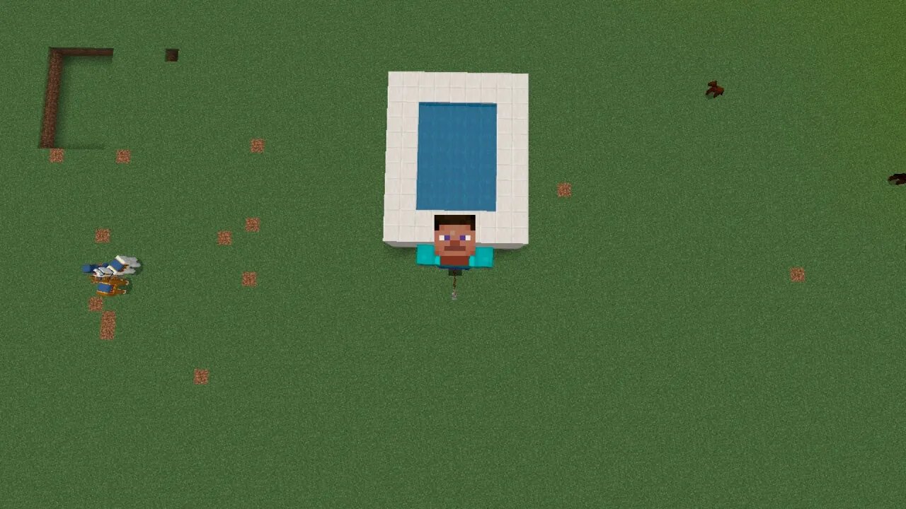 CARA MEMBUAT KOLAM RENANG FULL REDSTONE DI MINECRAFT | MINECRAFT TUTORIAL