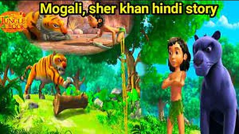 Mowgli Jungle Jungle Baat çhali hai, Animated Song _Aaravi