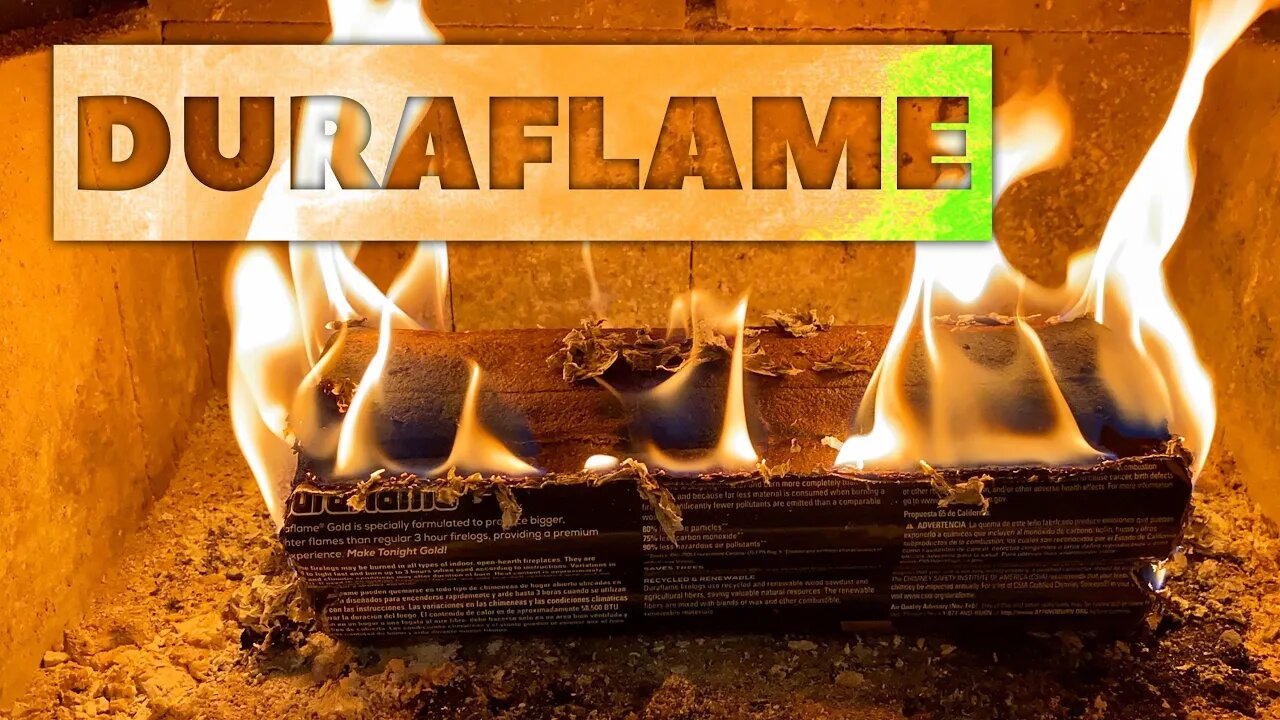 DuraFlame Gold 3-hr Fire Starter Firelog Review