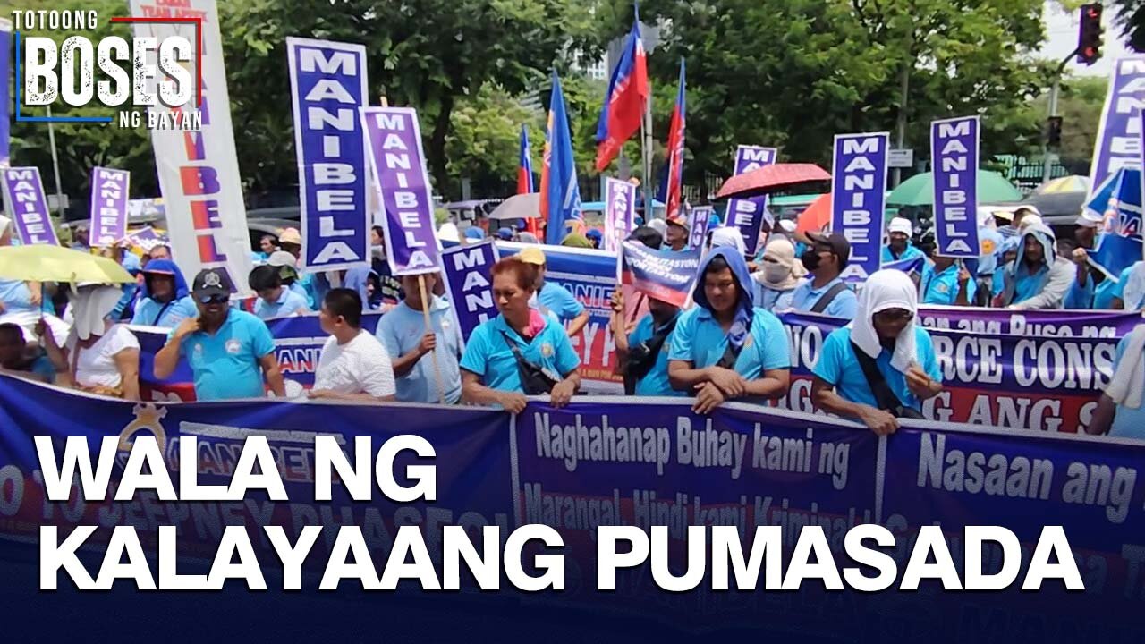 Grupong Manibela, humiling ng kalayaan sa pagbiyahe kahit 'di nakapasok sa kooperatiba