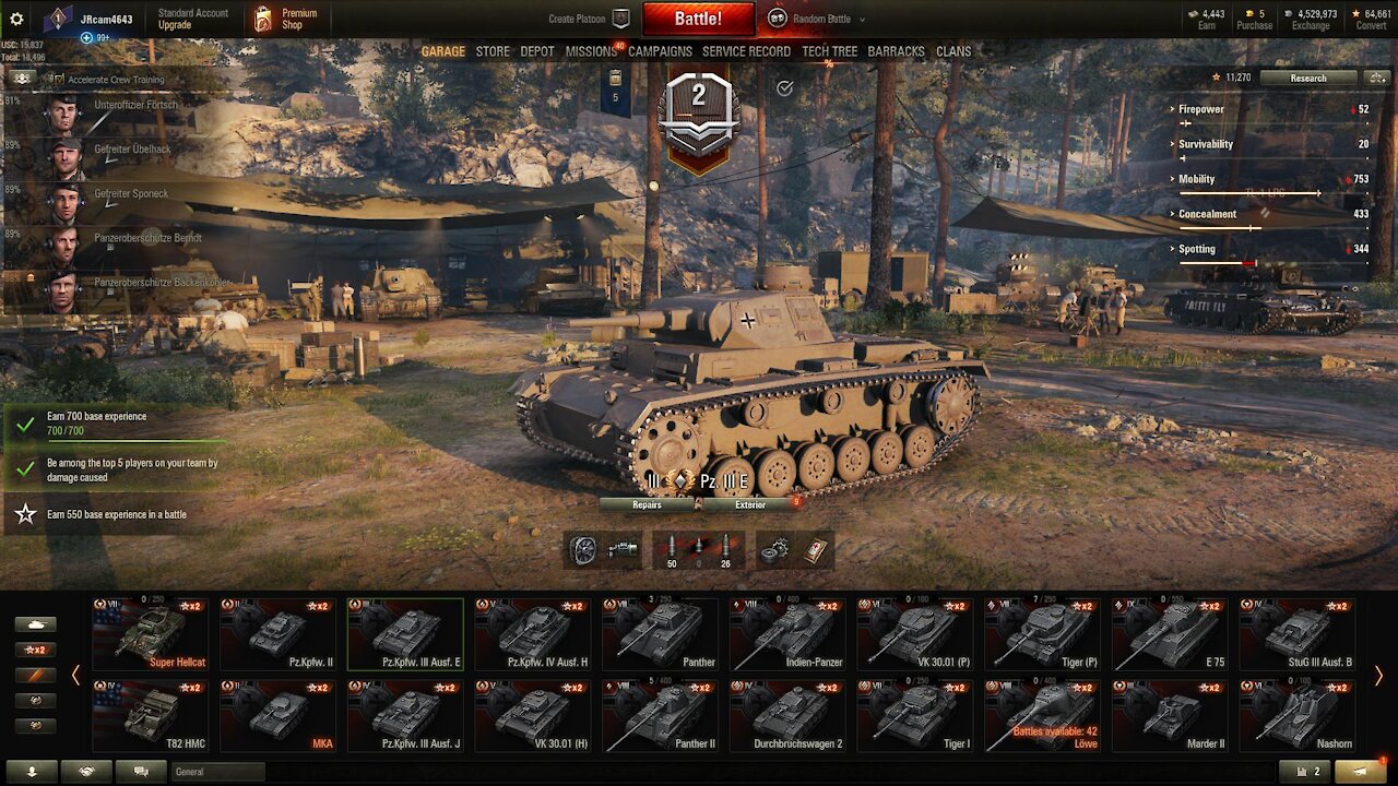 World of Tanks: PZ 3