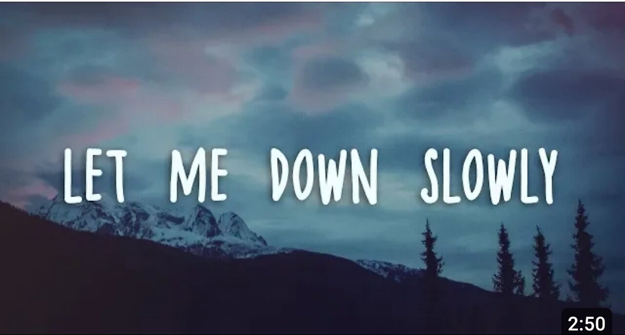 Alec Benjamin - Let Me Down Slowly (Lyrics)