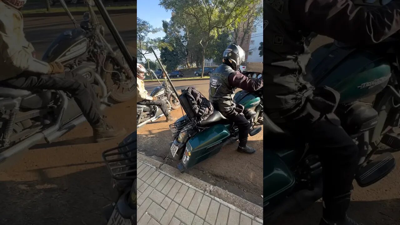 Foi embora a Harley, malvadão também chora