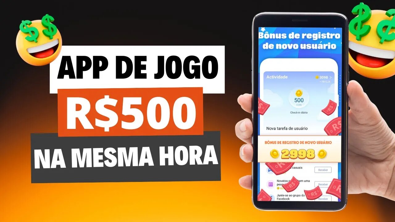 [INCRÍVEL] Jogo que Paga R$500 Via Pix de Verdade Na Mesma Hora - App Para Ganhar Dinheiro Via Pix