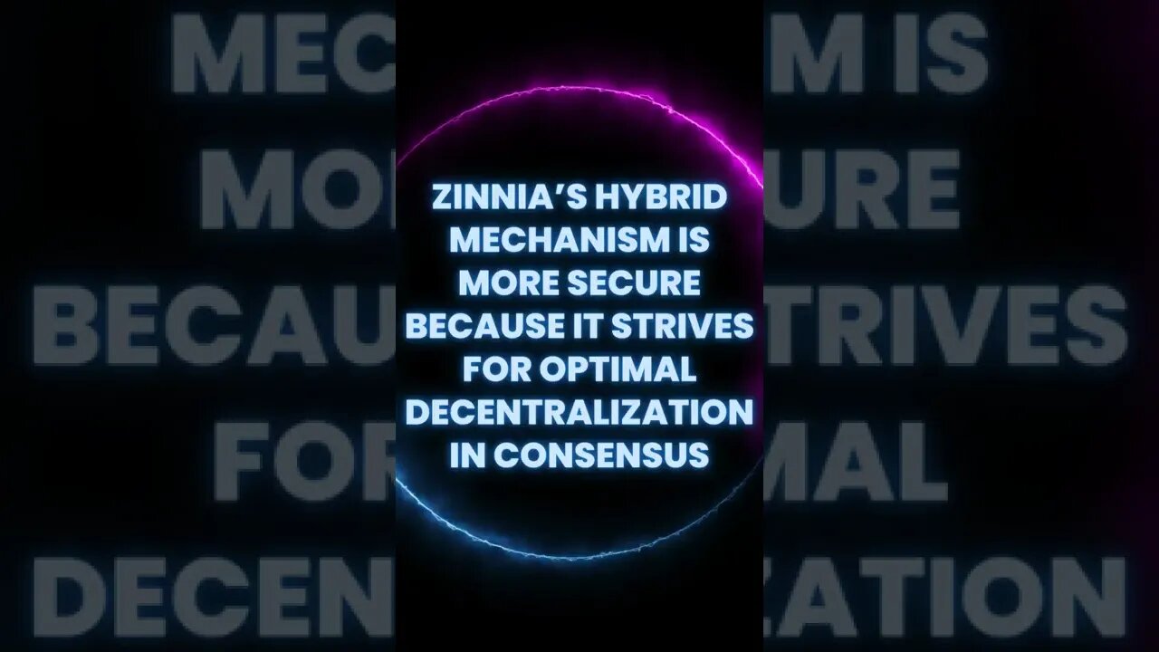 Why is Zinnia Network's Hybrid consensus much more secure?