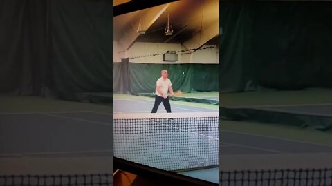 functional tennis pointer training aid first try