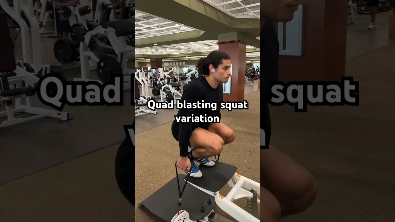 Must Try Squat Variation #legday #gym #shorts