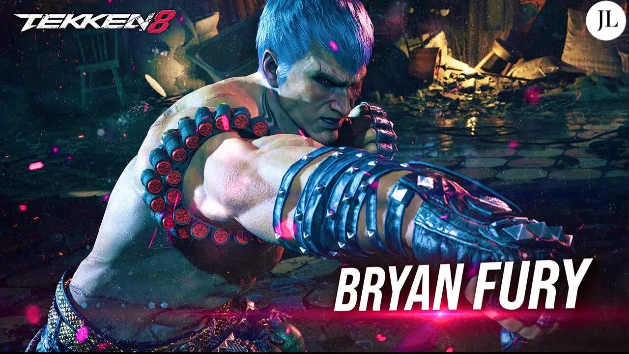 TEKKEN 8 - Bryan Fury Sample Combos (Closed Network Test)