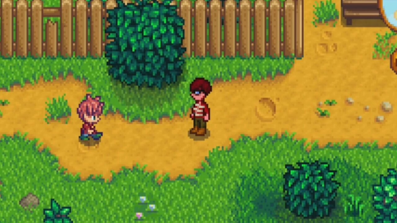 Stardew Valley - Vincent Birthday Interactions