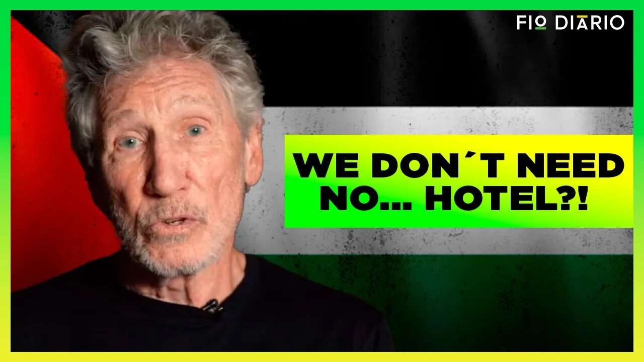 ROGER WATERS DIZ NÃO TER ONDE SE HOSPEDAR APÓS ACUSAÇÃO DE ANTISSEMITISMO