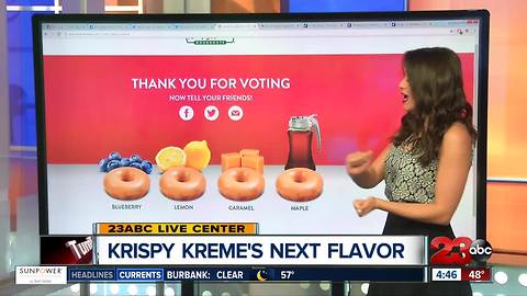 Vote for the new Krispy Kreme Donut Flavor