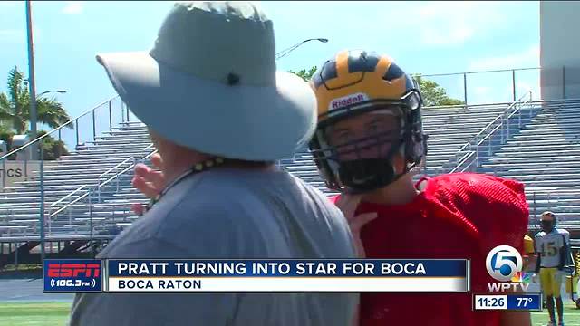 Michael Pratt turning into star for Boca