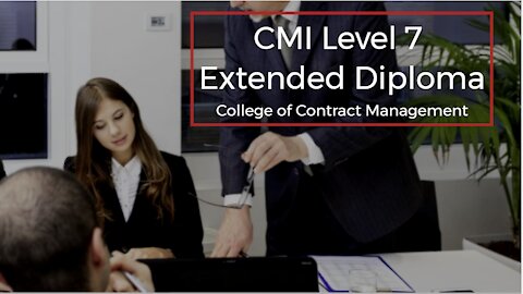 CMI Level 7 Extended Diploma