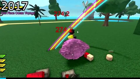 Evolution of Roblox One Piece Games! 2016 2020 5