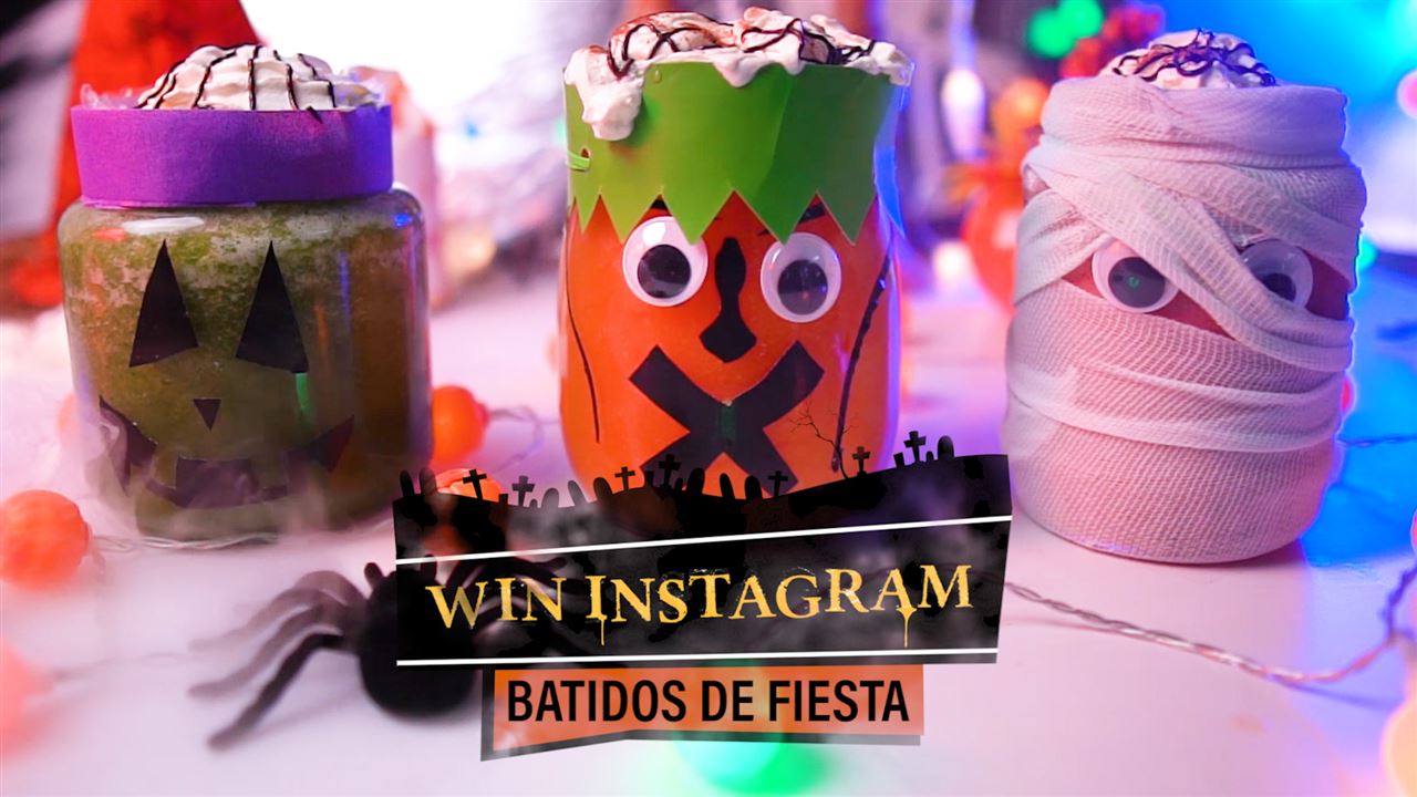 ¿Anfitrión/a en Halloween? Gánate a Instagram con batidos de fiesta