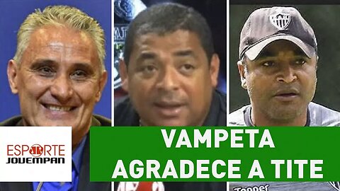 Oi? VAMPETA agradece a TITE por indicar ROGER ao Palmeiras!