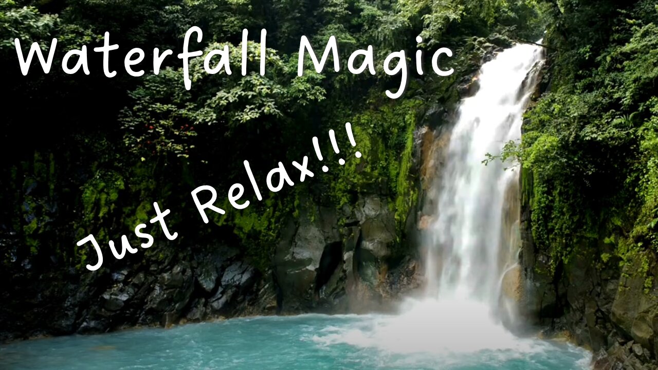 Escape Stress with the MOST Soothing Waterfall Meditation Ever