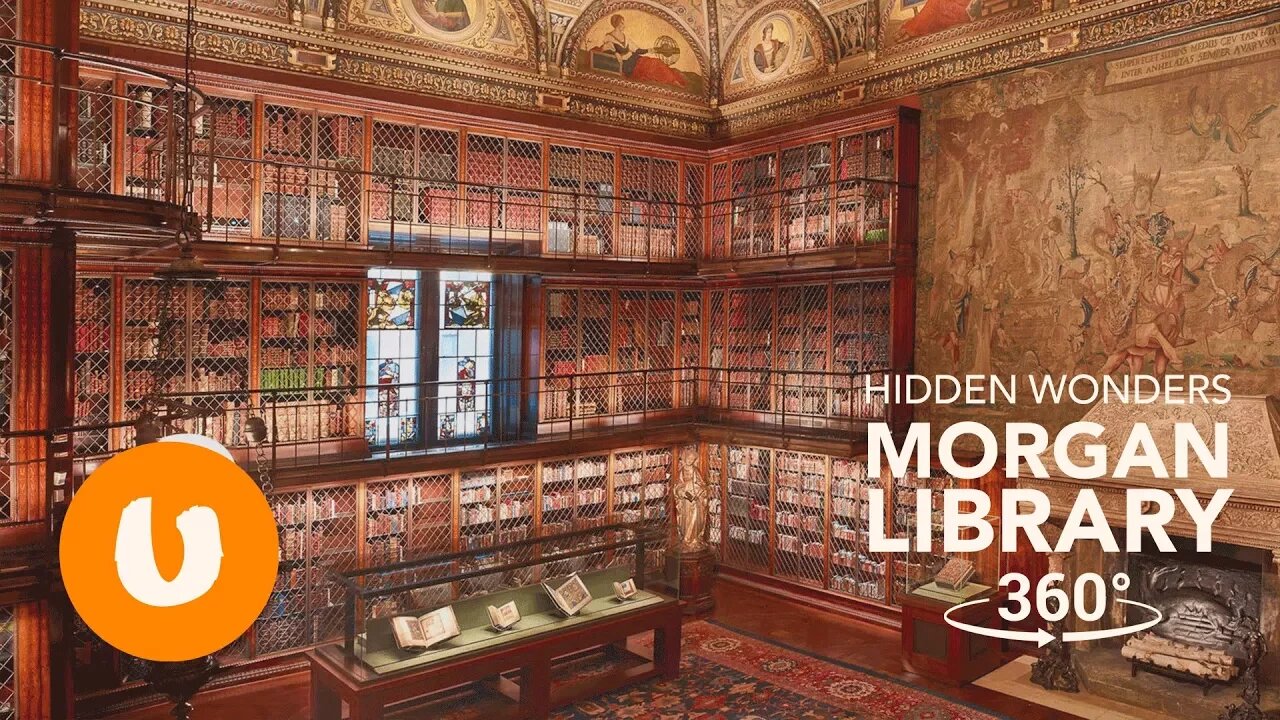 Most Beautiful Library in NYC: Morgan Library (360/VR)