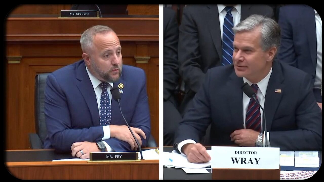 Rep. Fry grills FBI boss on Trump assassination attempt * July 22, 2024