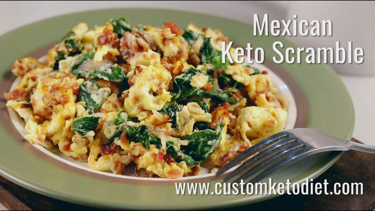 Mexican Keto Scramble