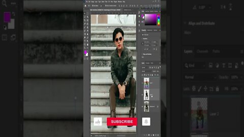 Complex Perspective Tools Easy Method by Photoshop