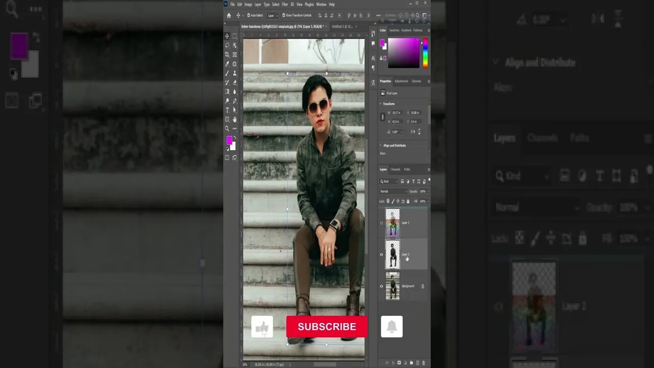 Complex Perspective Tools Easy Method by Photoshop