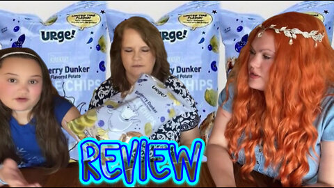 Urge Blueberry Dunker Ripple Chips Review