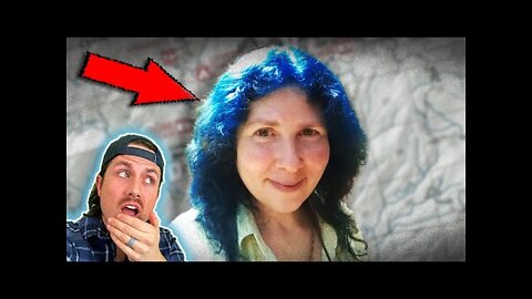 Blue haired woman TERRIFIES authorities