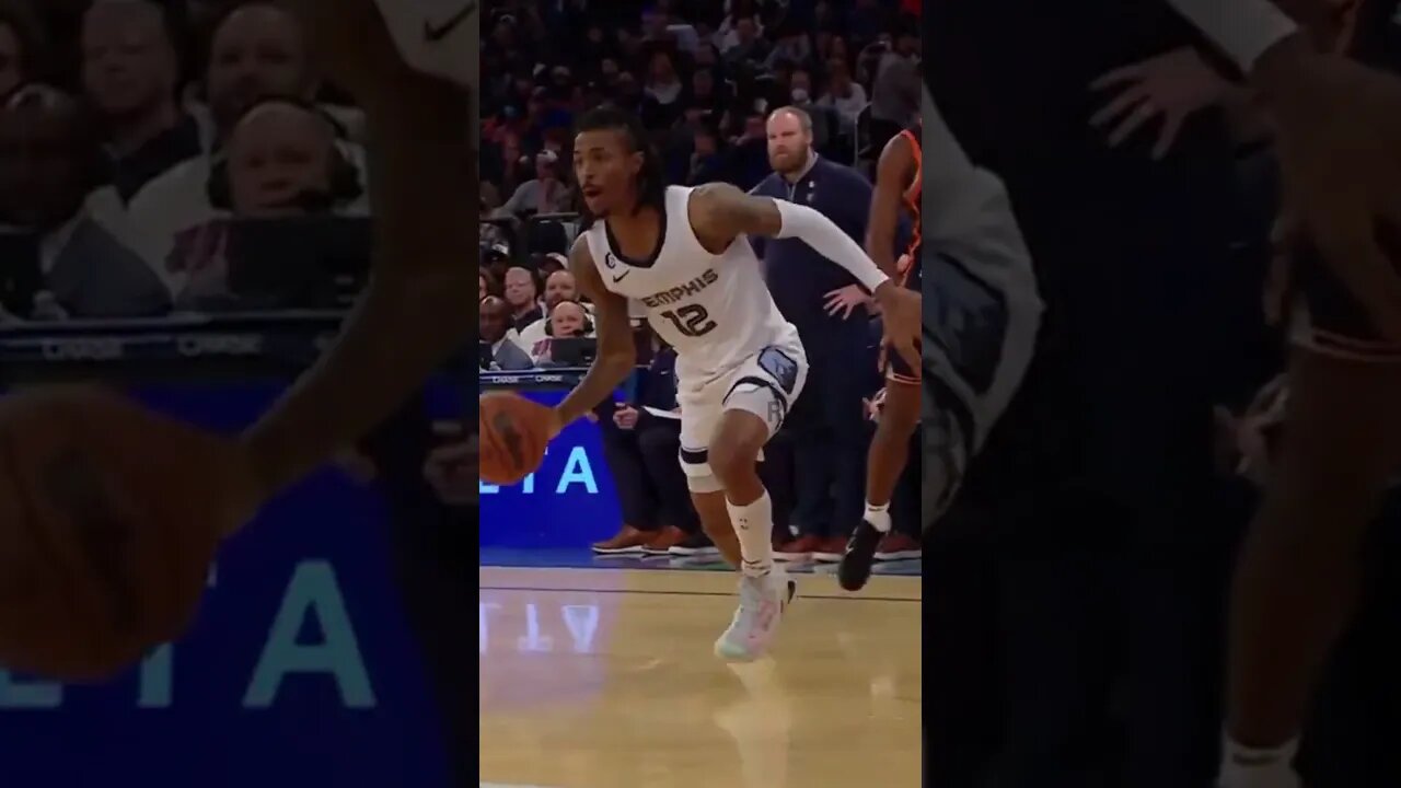 Ja Morant RIDICULOUS Hangtime Vs Knicks