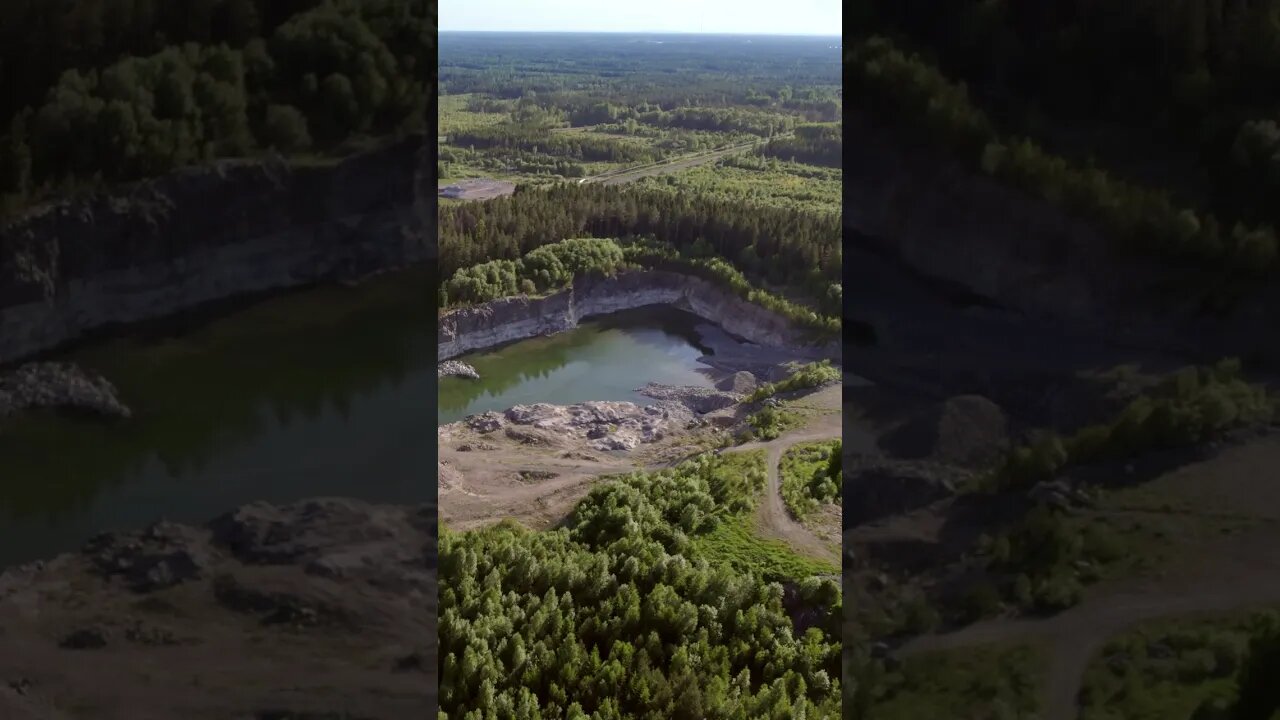 4k Drone Footage | Sweden | Gävle | Skäppsbrottet Short