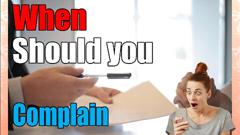 When Should You Address an Issue