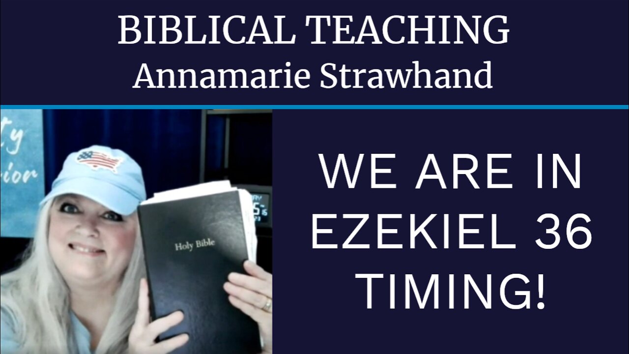 Biblical Teaching: We Are In Ezekiel 36 Timing!