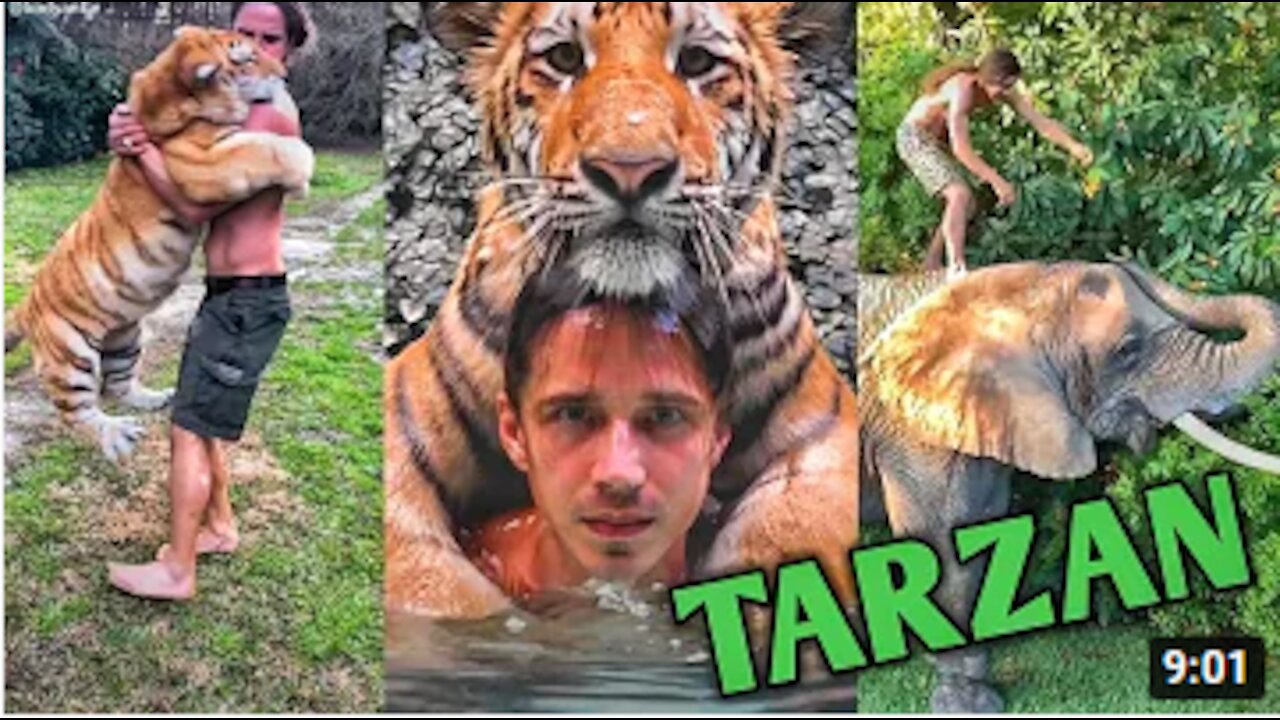 Tarzan And His Friend - Real Tarzan Kody Antle On Tik Tok