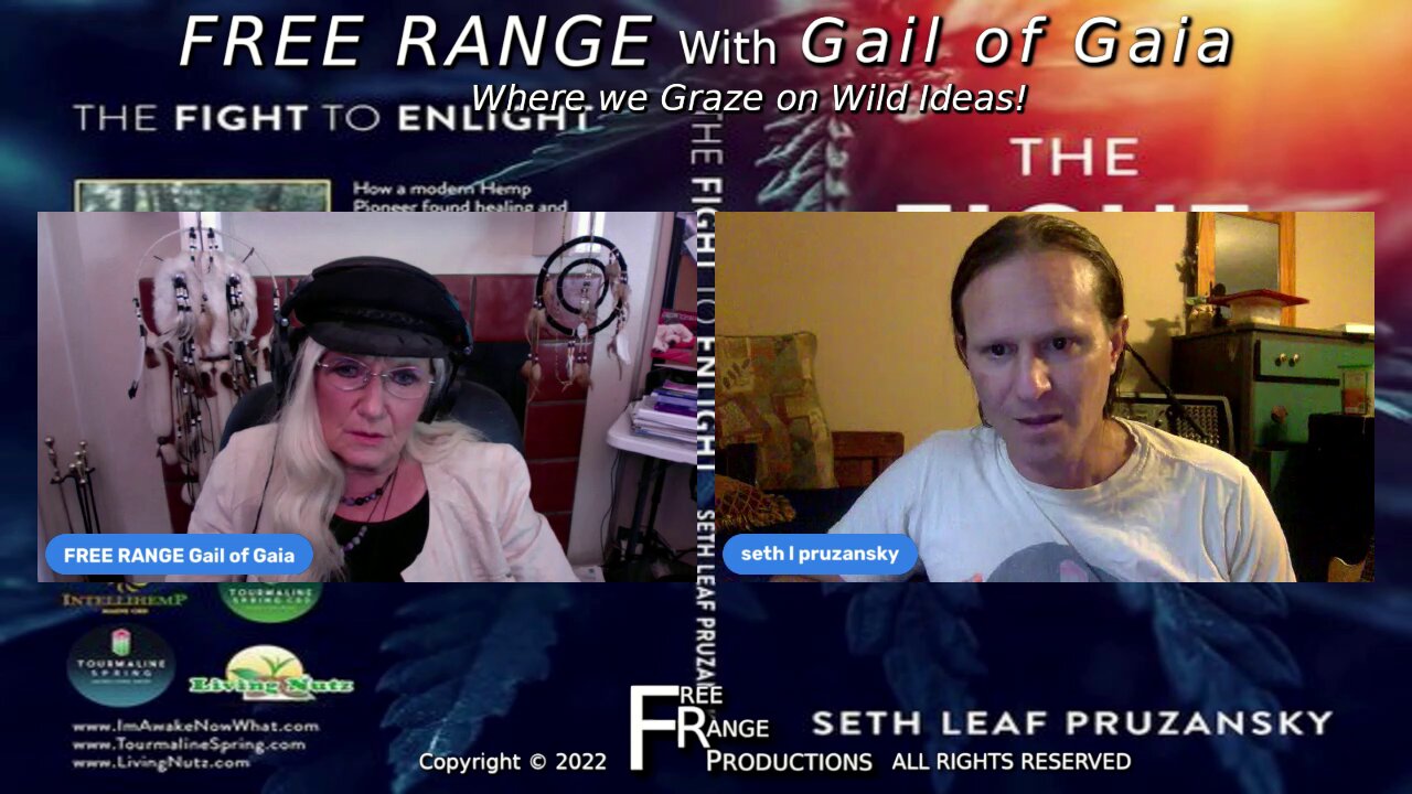 "Fight To Enlight" with Seth Leaf Pruzansky & Gail of Gaia on FREE RANGE