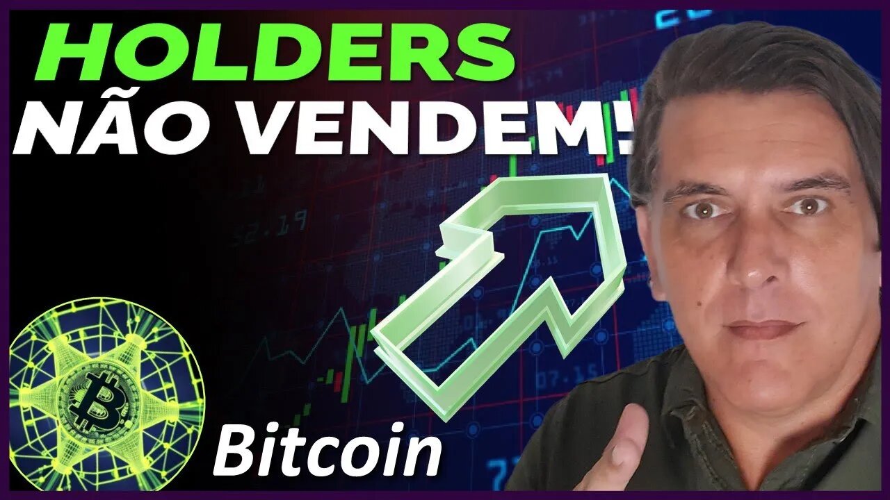 HOLDERS NÃO SE ABALARAM: Análise on-chain Bitcoin