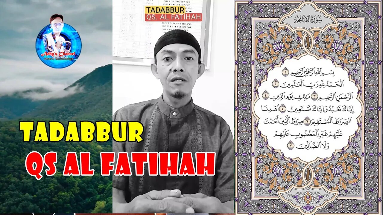 Tadabbur QS Al Fatihah Untuk Memohon Kesembuhan dan Pertolongan