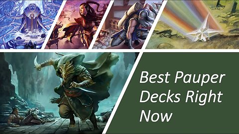 Top 5 Pauper Decks June 2023