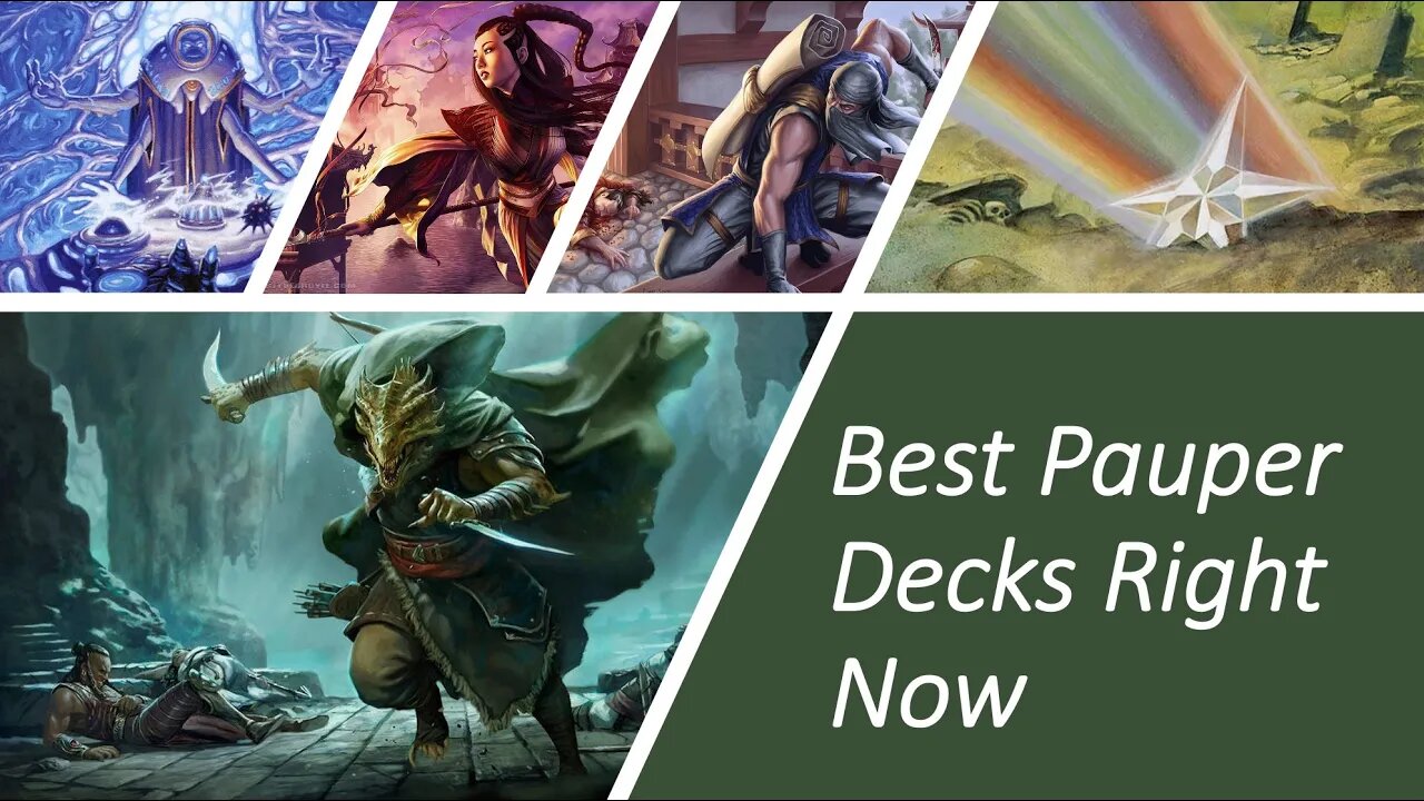 Top 5 Pauper Decks June 2023