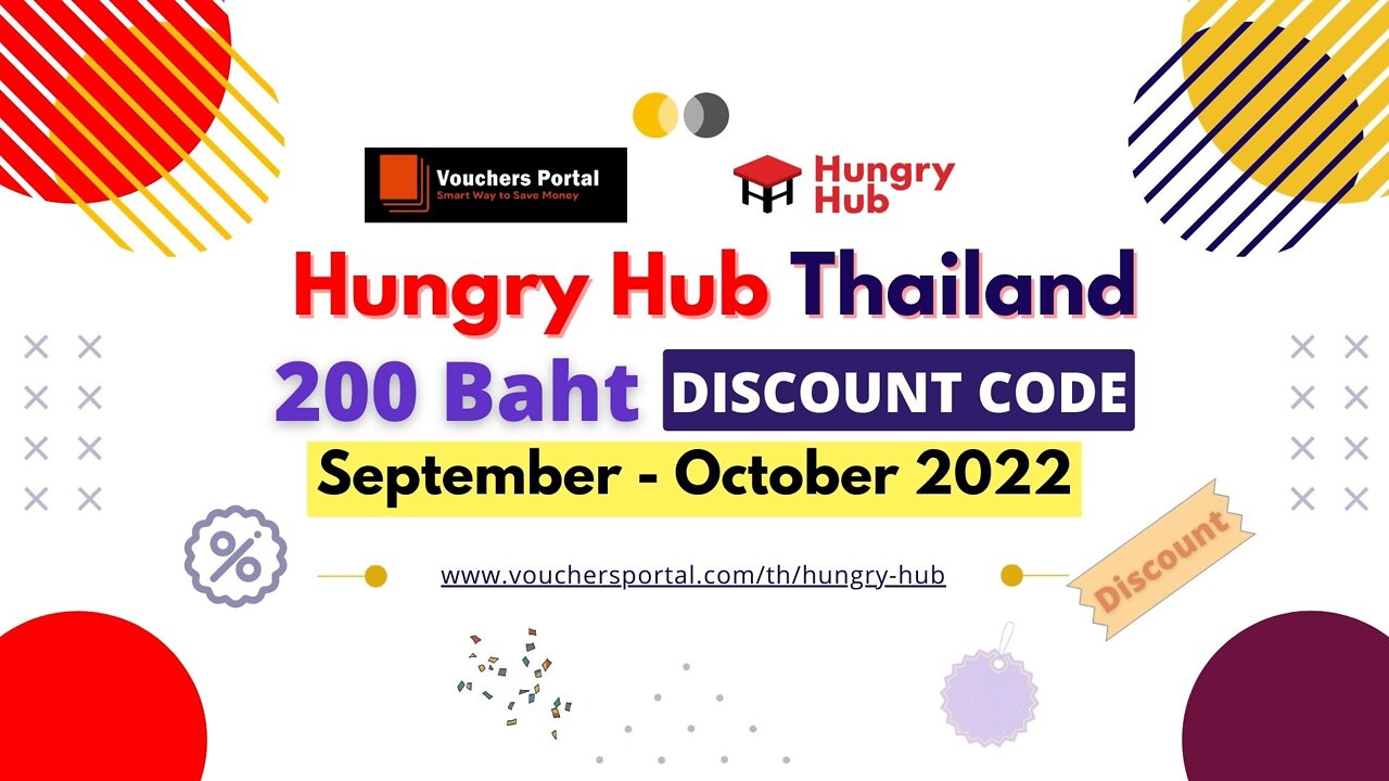 Hungry Hub Discount code and Promo code in Thailand 2022