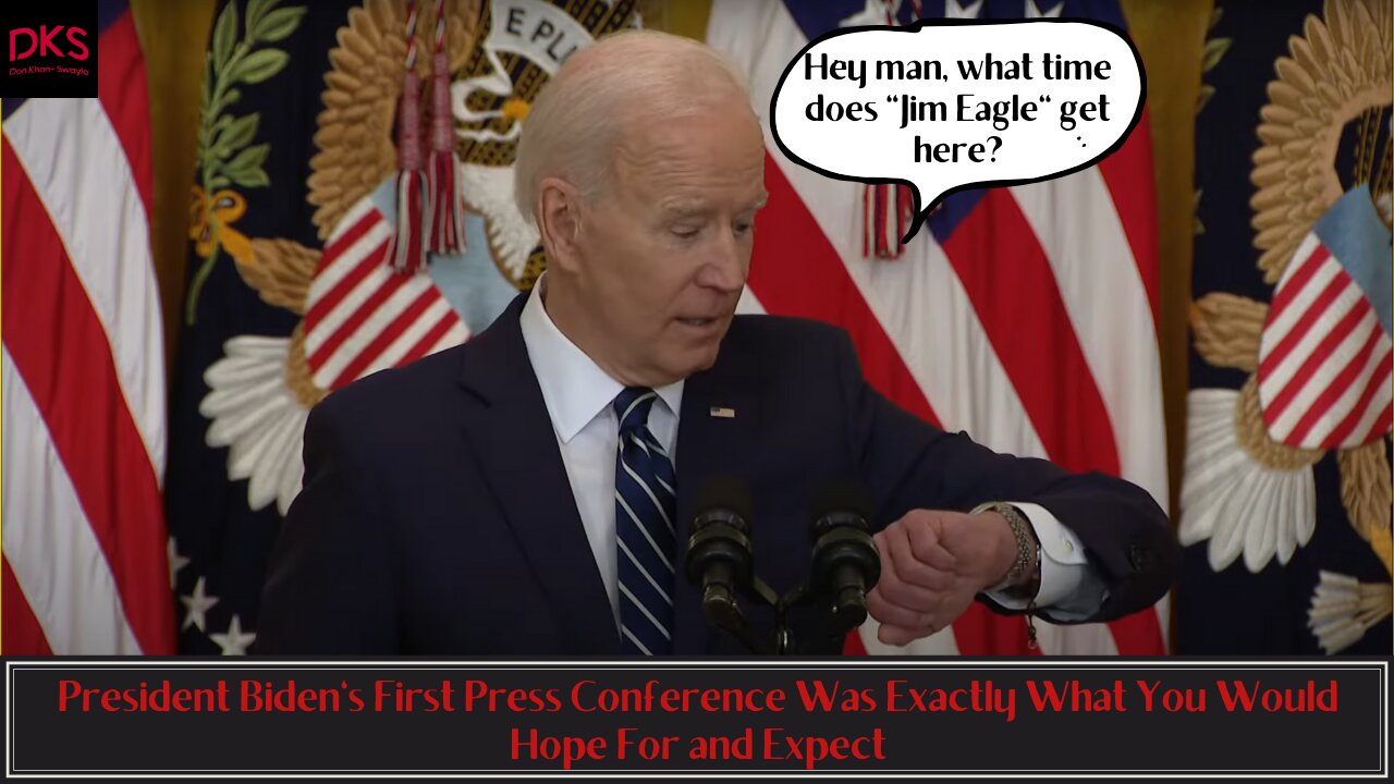 President Biden's First Press Conference Was Exactly What You Would Hope For and Expect
