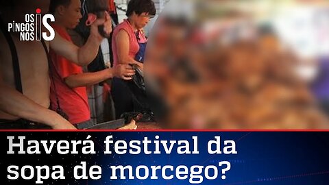 China realiza festival da carne de cachorro