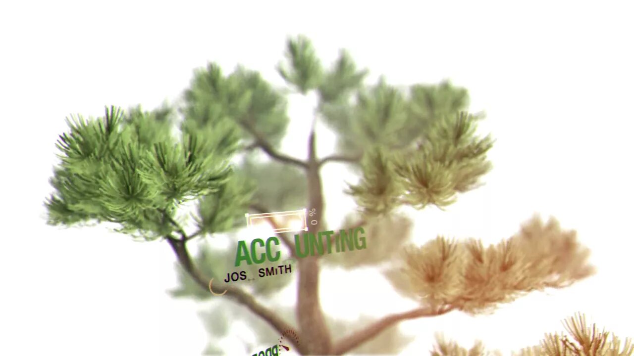 After Effects Template - About Us Bonsai Tree