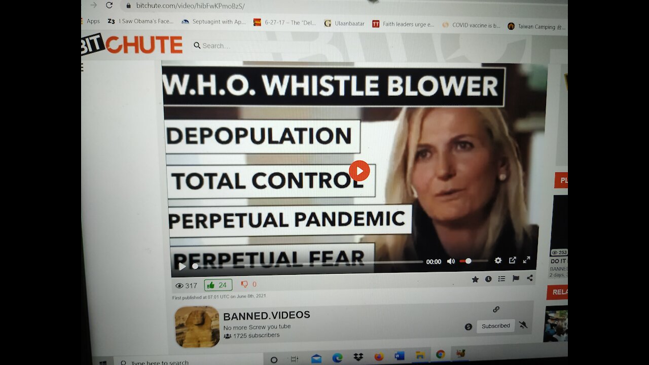 COMMENTING ON THE VIDEO WHO WHISTLE BLOWER AT BANNED.VIDEOS
