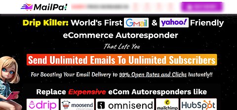 Tired of low open rates? MAILPAL Gets 98.6% opens & clicks for unlimited subscribers on Gmail/Yahoo