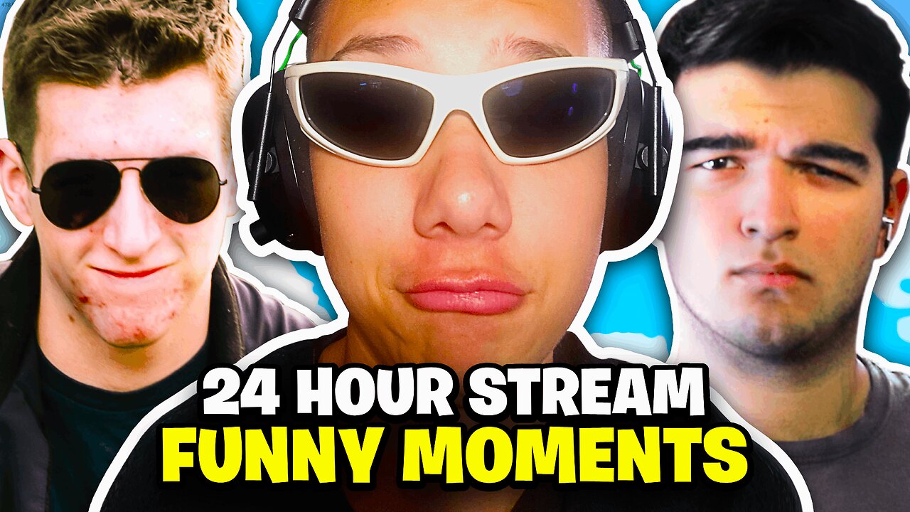 Clip Farming For 24 Hours Straight! | 24 HOUR STREAM *FUNNY MOMENTS*