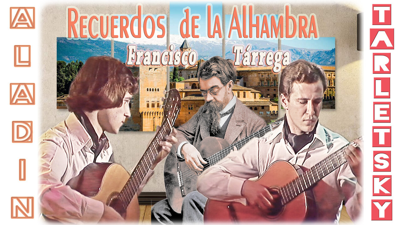 Recuerdos de la Alhambra de Francisco Tárrega (duo de guitarras do Minsk, BSSR )